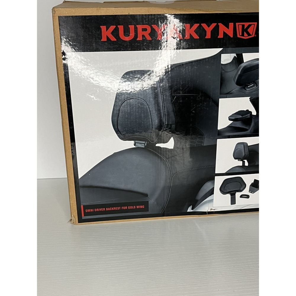 Kuryakyn Omni Driver Backrest for Honda Gold Wing Adjustable Touring Support